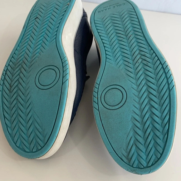 Cole Haan Blue Leather loafers - Picture 4 of 12